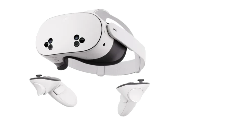 Meta Quest 3S met controllers Meta Quest 3S met controllers