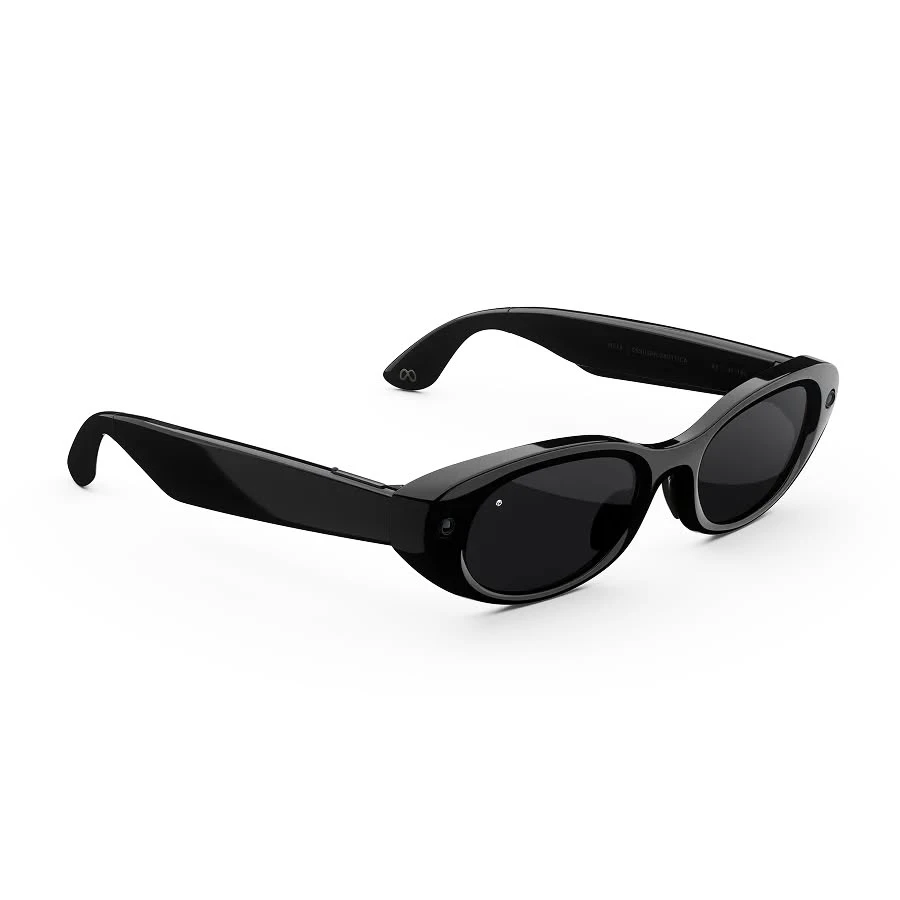 Meta Starfire Kylie Edition in Classic Black met Black-glazen, van rechts